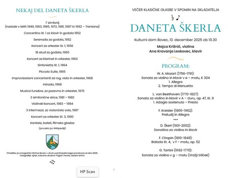 program Škerl